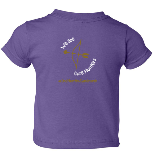 Toddler Rabbit Skins Short Sleeve Tee -- Purple