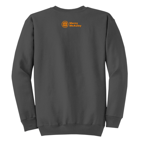 Port and Company Classic Crewneck Sweatshirt -- Charcoal