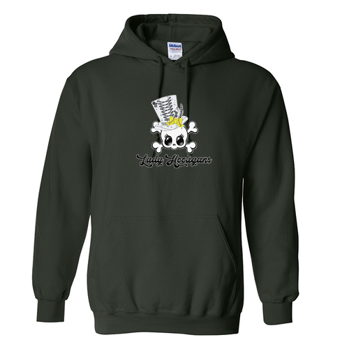 Gildan Heavy Blend Hooded Sweatshirt -- Forest Green