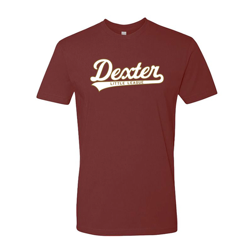Mens/Unisex Next Level Soft Fitted Short Sleeve Tee -- Maroon
