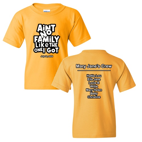 Gildan Heavy Cotton Youth T-Shirt -- Gold