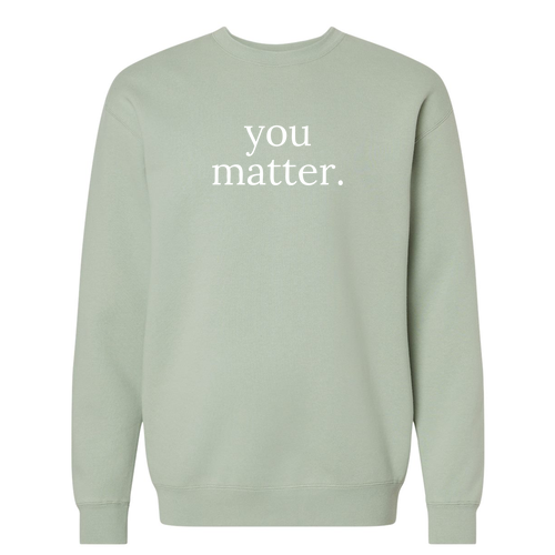 Heavyweight Crewneck Sweatshirt -- Dusty Sage