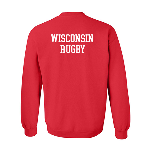 Gildan Heavy Blend Crew Neck Sweatshirt -- Red