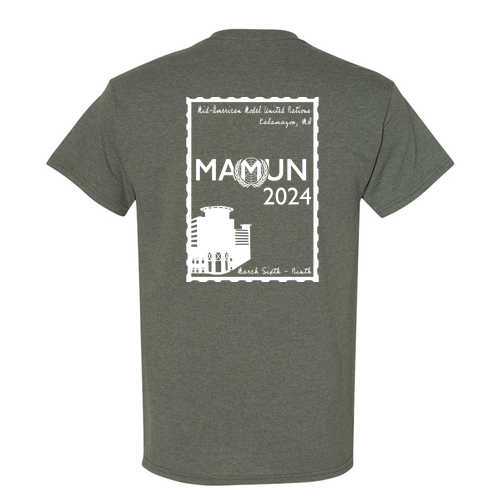 MAMUN 2024 Limited Edition T-Shirts -- Military Green