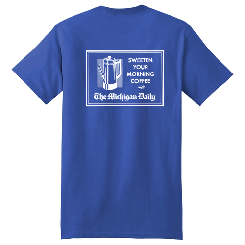 Hanes Beefy-T Basic T-Shirt -- Deep Royal