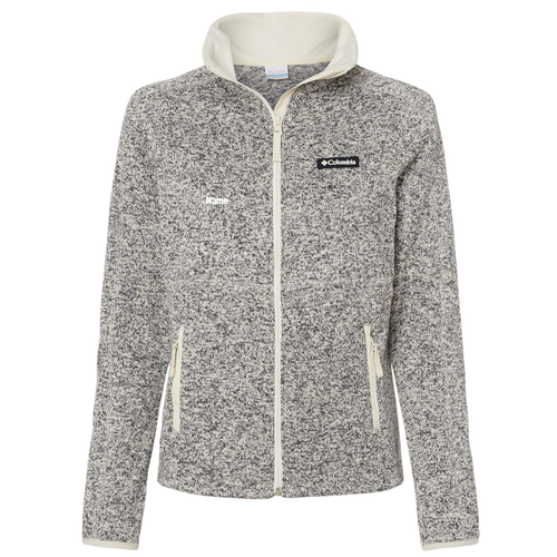 Columbia Ladies' Sweater Weather Full-Zip -- Chalk Heather