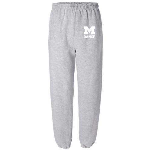 Mens/Unisex Gildan Elastic Bottom Sweatpants -- Sport Grey