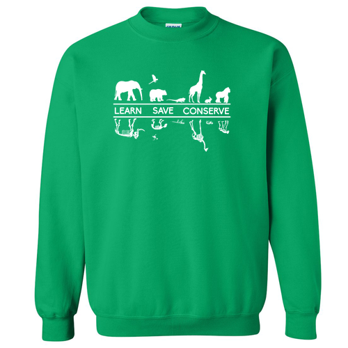 Gildan Heavy Blend Crew Neck Sweatshirt -- Irish Green