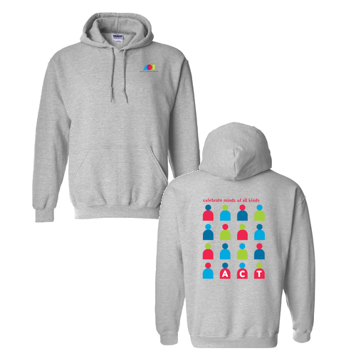 Gildan Heavy Blend Hooded Sweatshirt -- Sport Grey