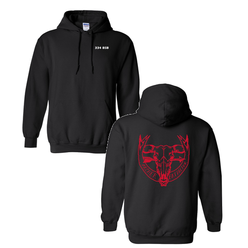 Gildan Heavy Blend Hooded Sweatshirt -- Black