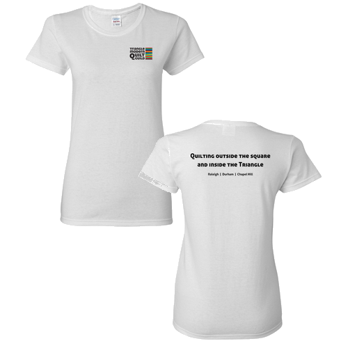 Gildan Heavy Cotton Missy Fit Tee -- White