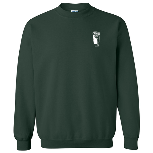 Gildan Heavy Blend Crew Neck Sweatshirt -- Forest Green