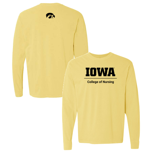 Comfort Colors Ringspun Long Sleeve Tee -- Butter