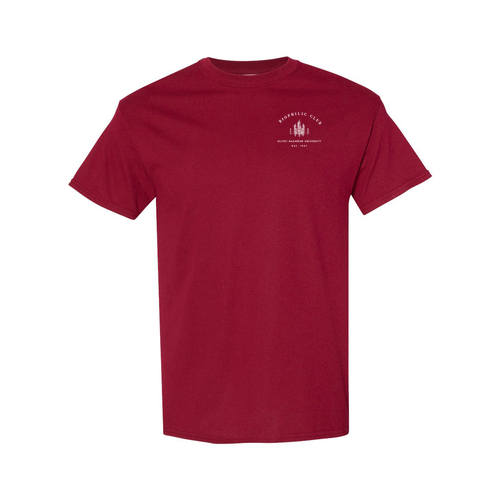 Cotton Basic T-Shirt Garnet