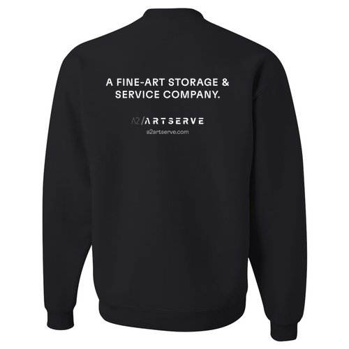 Jerzees 8 Oz., 50/50 Nublend Fleece Crew -- Black