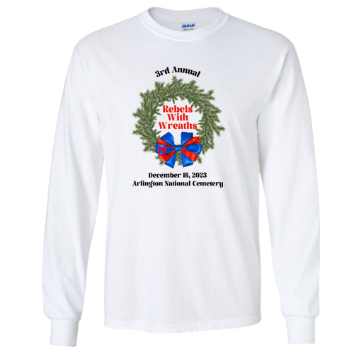 Gildan Ultra Cotton Longsleeve Basic T-Shirt -- White