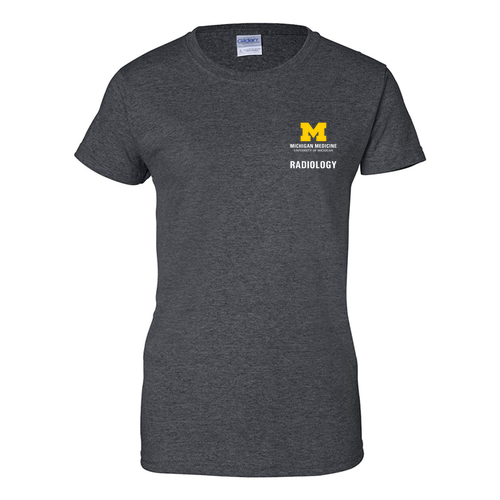 Ladies Gildan Ultra Cotton Basic T-Shirt -- Dark Heather