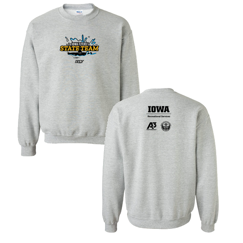Gildan Heavy Blend Crew Neck Sweatshirt -- Sport Grey