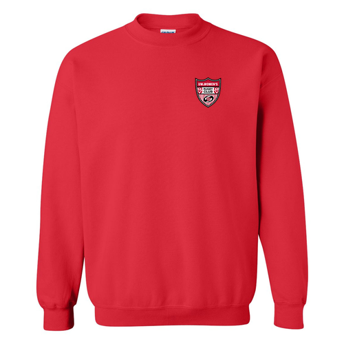 Gildan Heavy Blend Crew Neck Sweatshirt -- Red