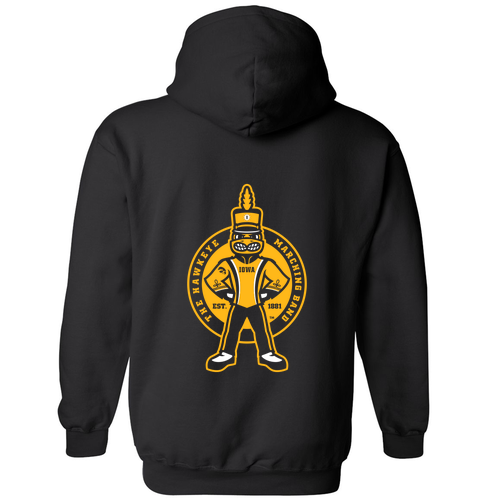 Gildan Heavy Blend Hooded Sweatshirt -- Black