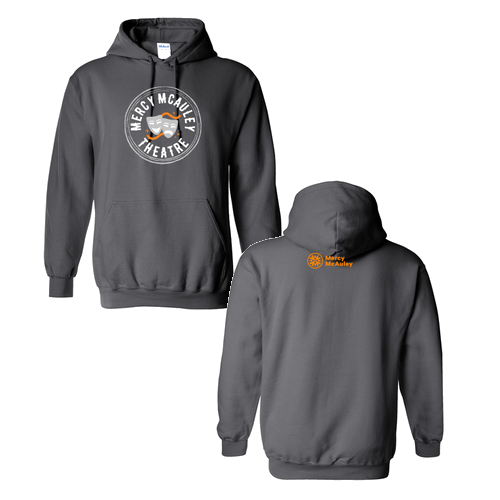 Gildan Heavy Blend Hooded Sweatshirt -- Charcoal