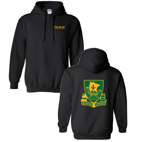 Gildan Heavy Blend Hooded Sweatshirt -- Black