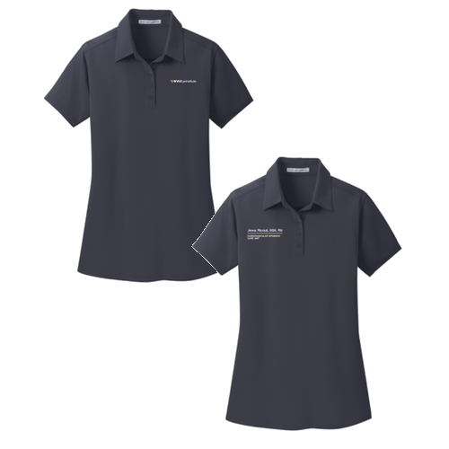 Port Authority Ladies Dimension Polo -- Battleship Grey