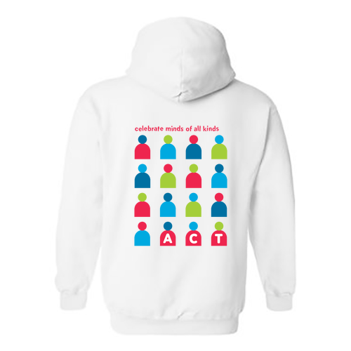 Gildan Heavy Blend Hooded Sweatshirt -- White