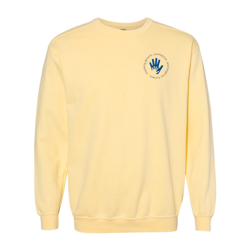 Comfort Colors Crewneck Sweatshirt -- Butter