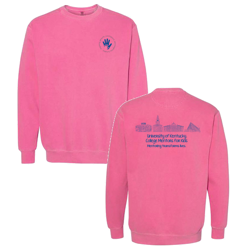 Comfort Colors Crewneck Sweatshirt -- Crunchberry