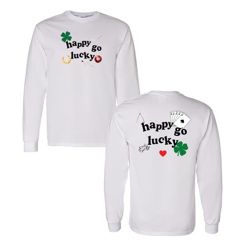 Gildan Heavy Cotton Longsleeve Basic T-Shirt -- White