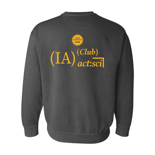 Comfort Colors Crewneck Sweatshirt -- Pepper