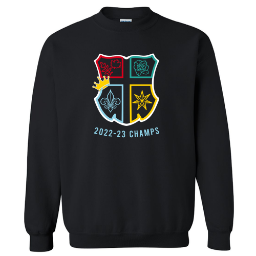 Gildan Heavy Blend Crew Neck Sweatshirt -- Black