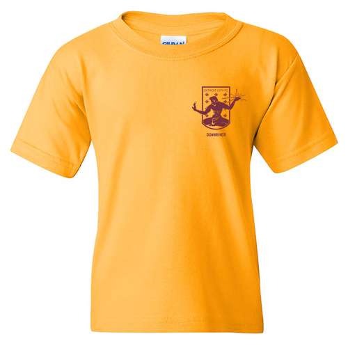 Gildan Heavy Cotton Basic Youth T-Shirt -- Gold