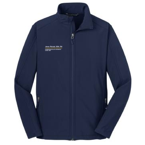Port Authority Core Soft Shell Jacket -- Dress Blue Navy