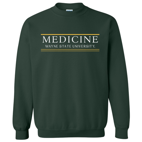 Gildan Heavy Blend Crew Neck Sweatshirt -- Forest Green
