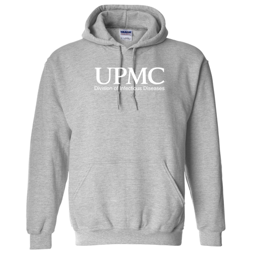 UPMC Gildan Hooded Sweatshirt -- Sport Grey