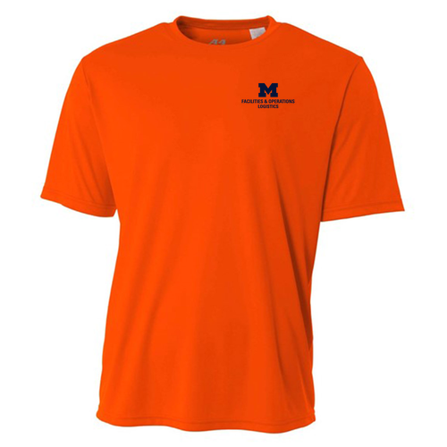 Men/Unisex A4 Cooling Performance Crew -- Safety Orange, $16