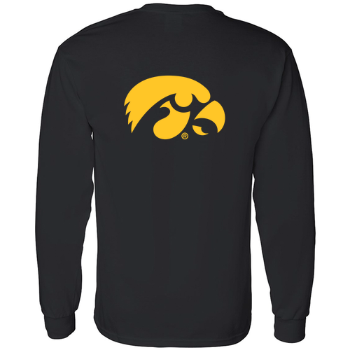 Gildan Heavy Cotton Longsleeve Basic T-Shirt -- Black