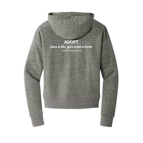 District Women's Perfect Tri-Fleece 1/2-Zip Pullover -- Heathered Charcoal