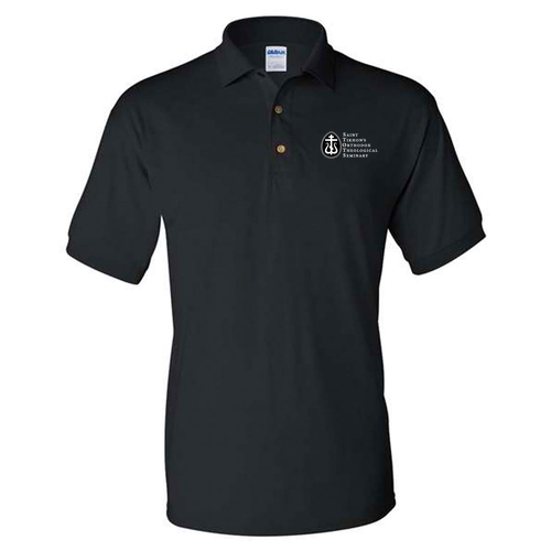 Gildan Jersey Knit Basic 50/50 Sport Shirt -- Black