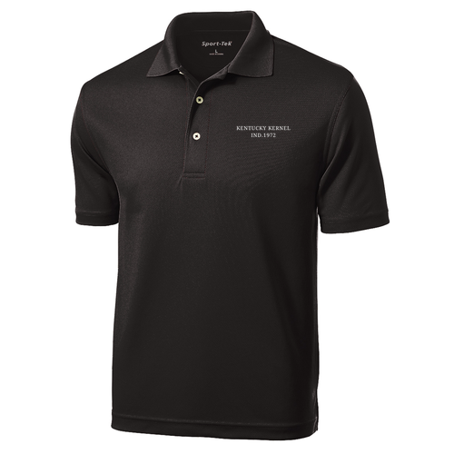Sport Tek Dri Mesh Sport Shirt -- Black