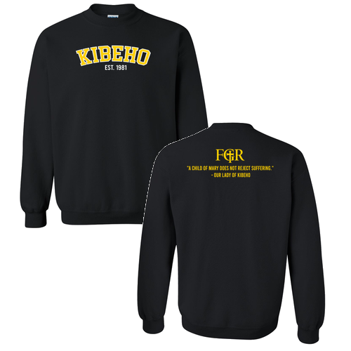 Gildan Heavy Blend Crew Neck Sweatshirt -- Black