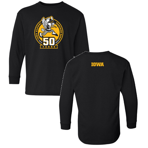 Gildan Youth Heavy Cotton Longsleeve -- Black