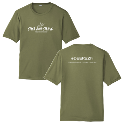 Sport Tek Competitor Tee -- Olive Drab Green