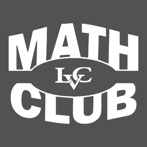 LVC Math Club Cotton T-Shirt T-Shirt -- Charcoal