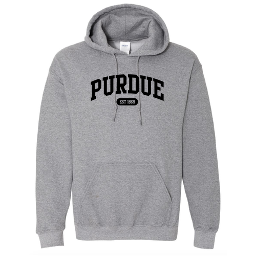 Gildan Heavy Blend Hooded Sweatshirt -- Graphite Heather