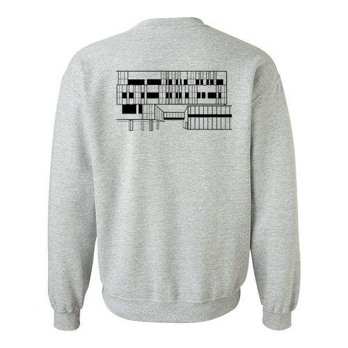 Gildan Heavy Blend Crew Neck Sweatshirt -- Sport Grey