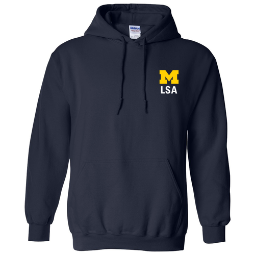 Mens/Unisex Gildan Heavy Blend Hooded Sweatshirt -- Navy