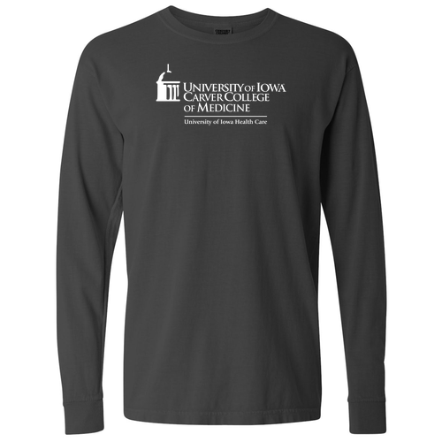 Comfort Colors Ringspun Long Sleeve Tee -- Pepper